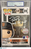 Buster Posey Signed Baseball #09 Funko Pop PSA Encapsulated Autographed