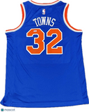 Karl Anthony Towns Signed Jersey PSA/DNA New York Knicks Autographed