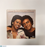 Johnny Mathis Signed That's What Friends Are For Vinyl Album PSA