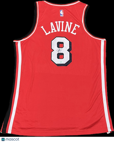 Zach Lavine Signed Jersey PSA Chicago Bulls Autographed