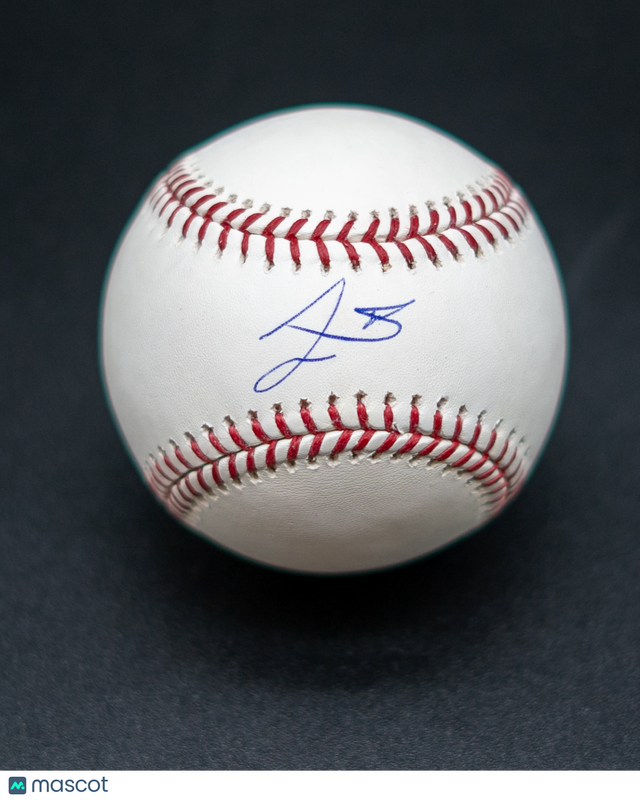 Tre Morgan Signed Baseball MLB TRISTAR Productions Autographed