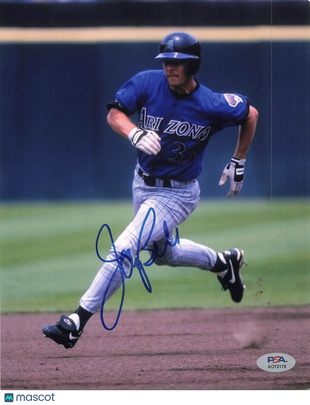JAY BELL signed 8x10 photo PSA/DNA Arizona D-Backs Autographed