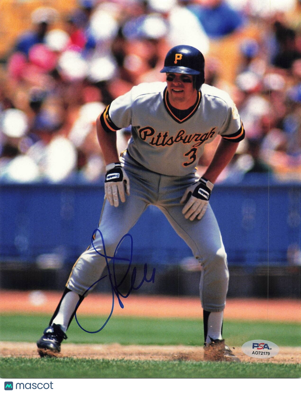 JAY BELL signed 8x10 photo PSA/DNA Pittsburgh Pirates Autographed
