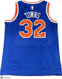 Karl Anthony Towns Signed Jersey PSA/DNA New York Knicks Autographed