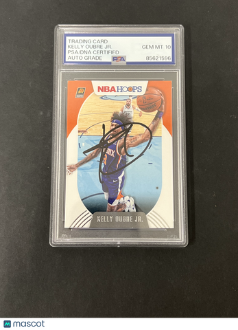 2020-21 Panini NBA Hoops #11 Kelly Oubre Jr. signed card PSA Auto 10 Suns