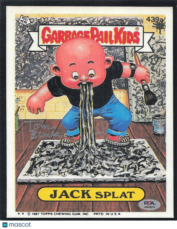 Tom Bunk Signed 8x10 Photo PSA Autographed Jack Splat