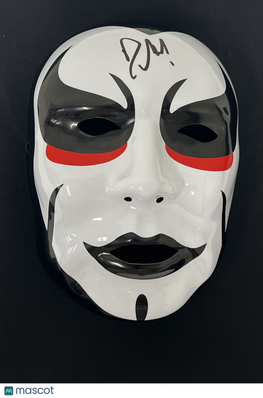 Danhausen Signed Wrestling Character Mask PSA Autographed AEW