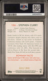 2009 Bowman '48 #106 Stephen Curry Signed Rookie Card PSA 7 AUTO 10 PSA Slabbed
