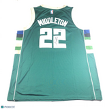 Khris Middleton signed jersey PSA/DNA Milwaukee Bucks Autographed