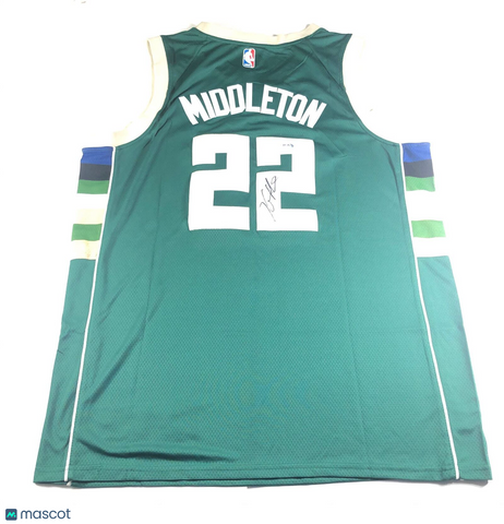 Khris Middleton signed jersey PSA/DNA Milwaukee Bucks Autographed
