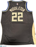 Khris Middleton signed jersey PSA/DNA Milwaukee Bucks Autographed