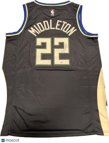 Khris Middleton signed jersey PSA/DNA Milwaukee Bucks Autographed