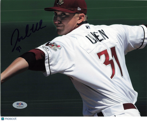 Josh Uhen Wisconsin Timber Rattlers Signed 8x10 Photo PSA
