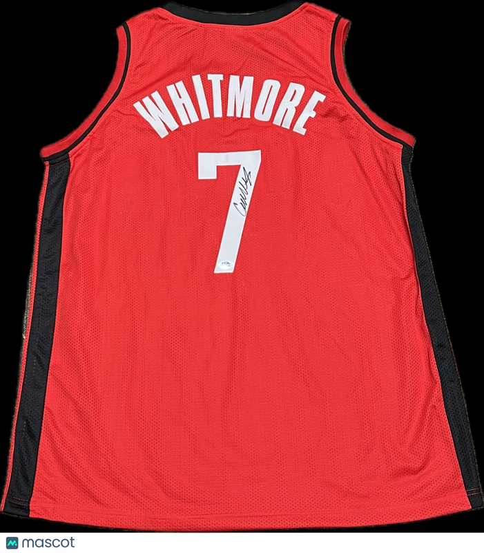 Cam Whitmore Signed Jersey PSA Houston Rockets Autographed