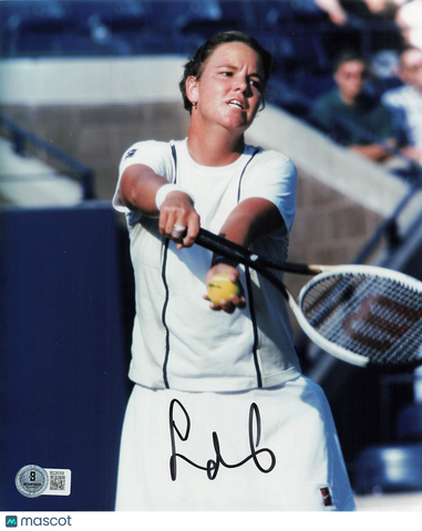 Lindsay Davenport Signed WTA Tour Tennis 8x10 Photo BAS Autographed