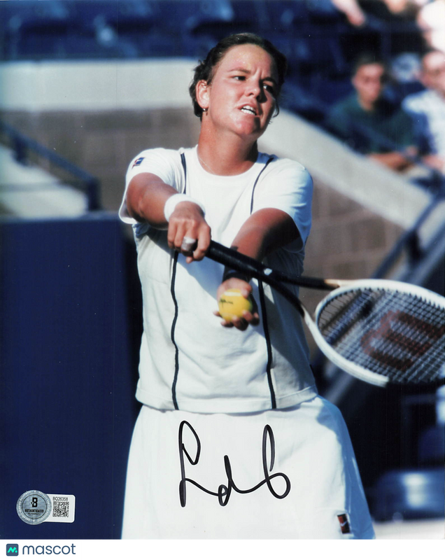 Lindsay Davenport Signed WTA Tour Tennis 8x10 Photo BAS Autographed