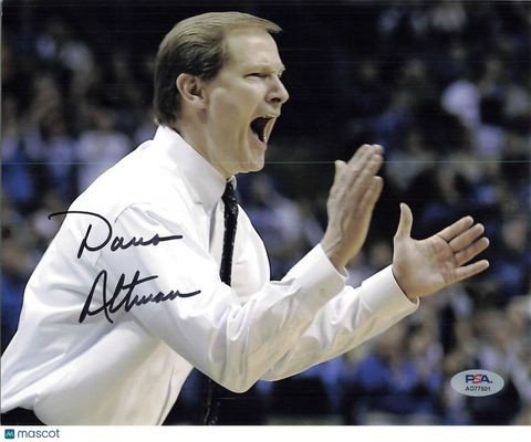 Dana Altman signed 8x10 photo PSA/DNA Oregon Autographed