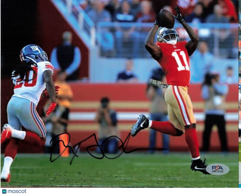 MARQUISE GOODWIN signed 8x10 photo PSA/DNA San Francisco 49ers Autographed