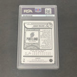 2022-23 Panini Hoops #273 Jabari Walker Signed Card AUTO PSA Slabbed RC Trail Bl