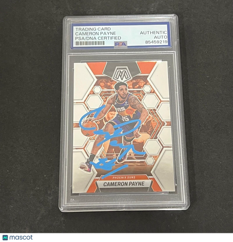 2022-2023 Panini Mosaic #169 CAMERON PAYNE Signed Card AUTO PSA Slabbed