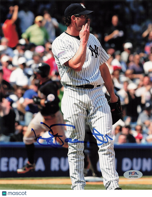 Kyle Farnsworth New York Yankees Signed 8x10 Photo PSA