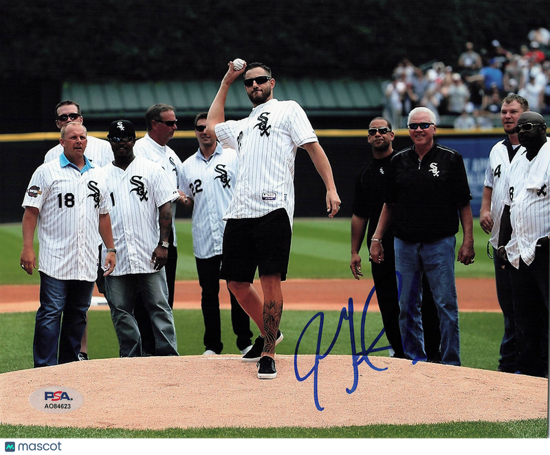 Jon Garland Chicago White Sox Signed 8x10 Photo PSA