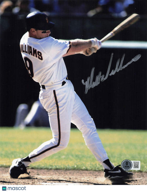Matt Williams San Francisco Giants Signed 8x10 Photo BAS