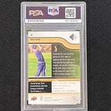2012 Upper Deck SP Golf #32 Ben Crane Signed Card PSA/DNA Autographed Slabbed