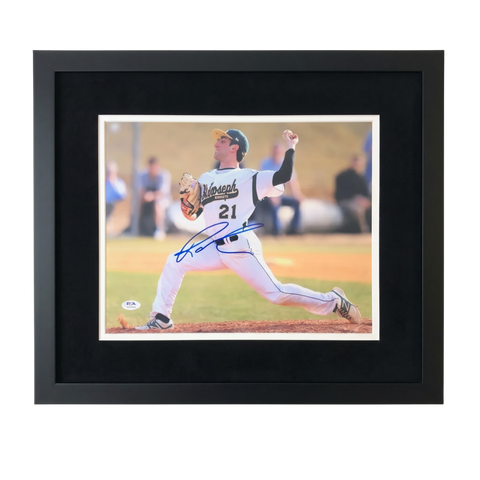 Rob Kaminsky St. Louis Cardinals Signed 11x14 Custom  Framed Photo PSA