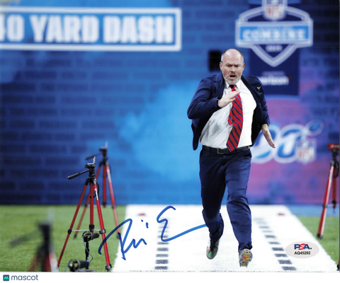 Rich Eisen Signed Football 8x10 Photo PSA Autographed