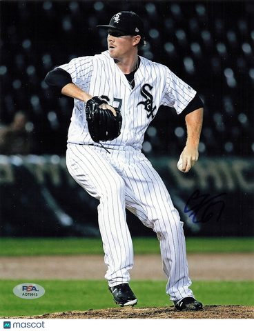 Caleb Frare Chicago White Sox Signed 8x10 Photo PSA