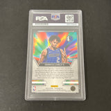 2023-24 Panini Prizm #14 Dereck Lively II Instant Impact Rookie signed card PSA