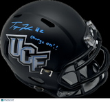 Tayven Jackson Signed  Mini Helmet JSA UCF Knights Autographed
