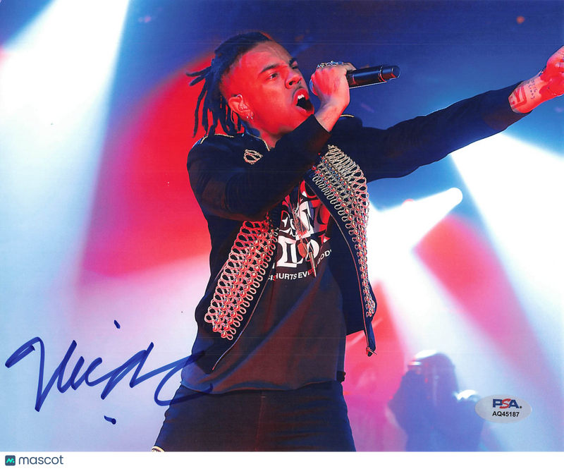Vic Mensa Signed 8x10 Photo PSA Autographed