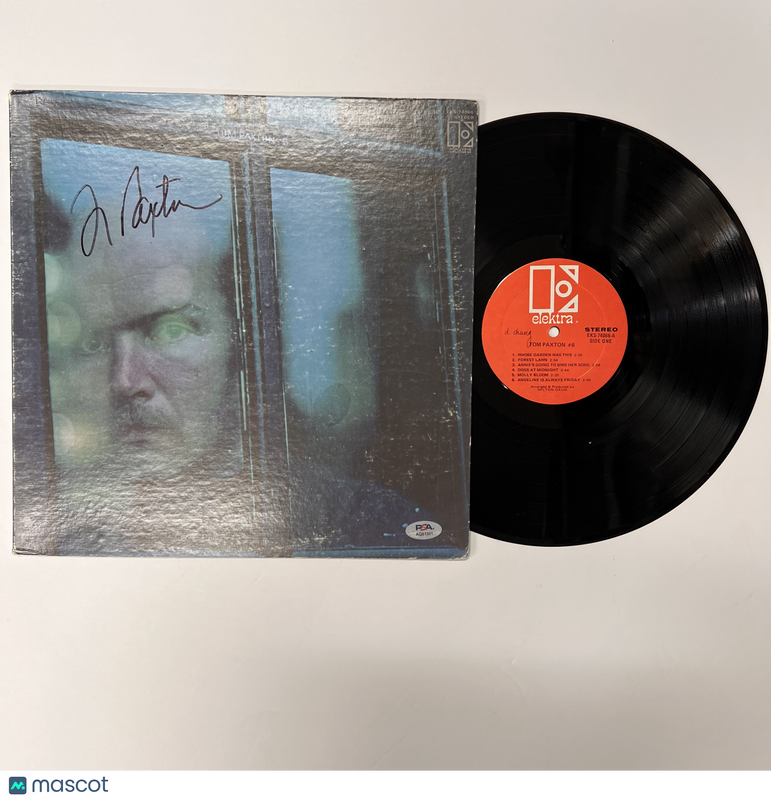 Tom Paxton Signed Tom Paxton #6 Vinyl Album PSA Autographed