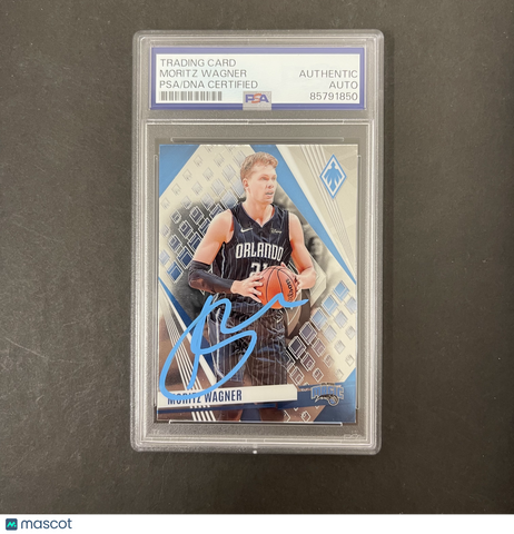 Moritz Wagner 2023-24 Panini Phoenix Basketball#215 Signed Card PSA Autographed