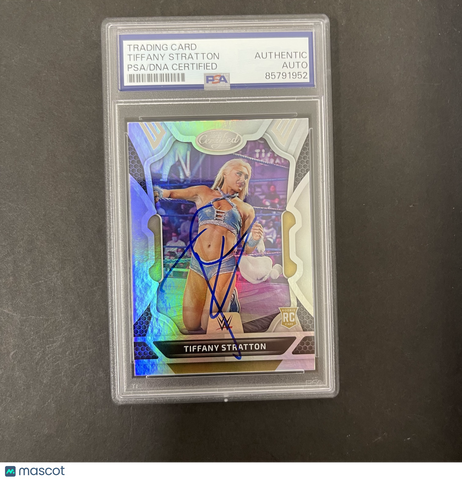 Tiffany Stratton 2022 Panini Chronilces Certified#223 Signed Card PSA Auth