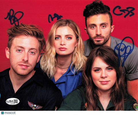 Brady Parks, Megan Taylor, Sydney Macfarlane,Cam Brannelly Signed 8x10 Photo JSA