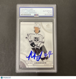 Mikey Anderson 2023-24 Upper Deck SP Authentic#95 Signed Card PSA Autographed