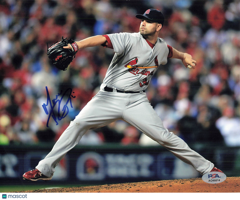 Marc Rzepczynski St. Louis Cardinals Signed 8x10 Photo PSA
