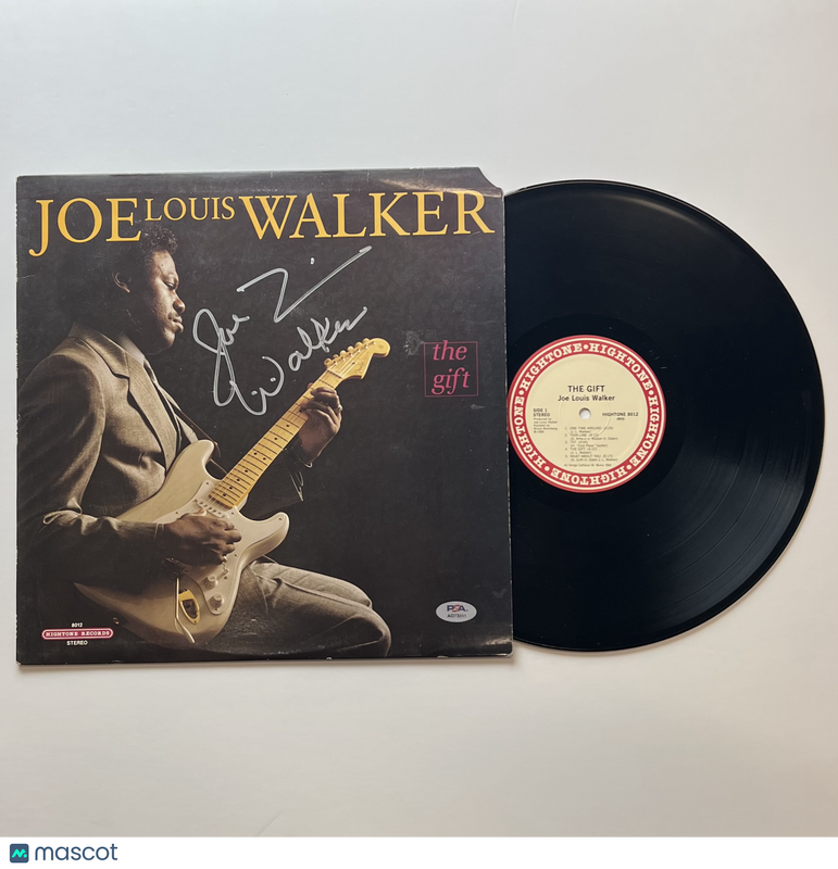 Joe Louis Walker Signed Album The Gift PSA Autographed