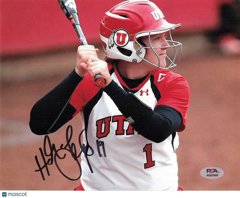 Hannah Flippen Utah Talons Signed 8x10 Photo PSA