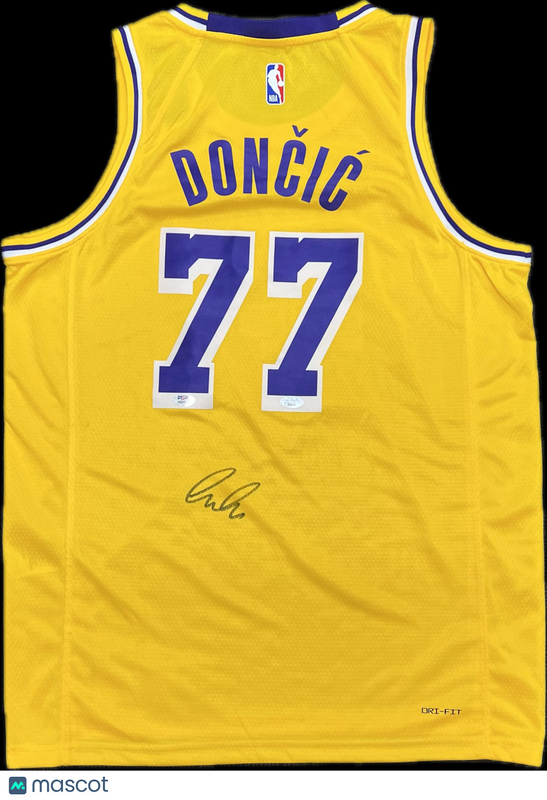 Luka Doncic Signed Jersey JSA Los Angeles Lakers Autographed