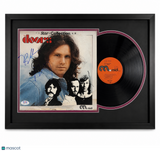 Robby Krieger of The Doors Signed Star Collection Custom Framed Vinyl Album PSA