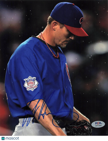 Bob Howry Chicago Cubs Signed 8x10 Photo PSA