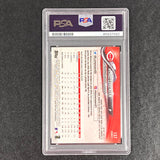 2018 Topps Series 1 #137 Michael Lorenzen Signed Card Auto PSA Slabbed Reds