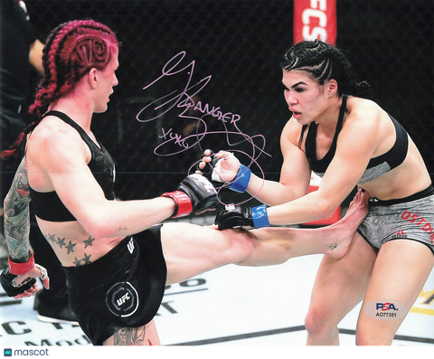 Gina Mazany Signed MMA 8x10 Photo PSA Autographed