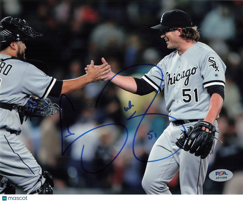 Carson Fulmer Chicago White Sox Signed 8x10 Photo PSA