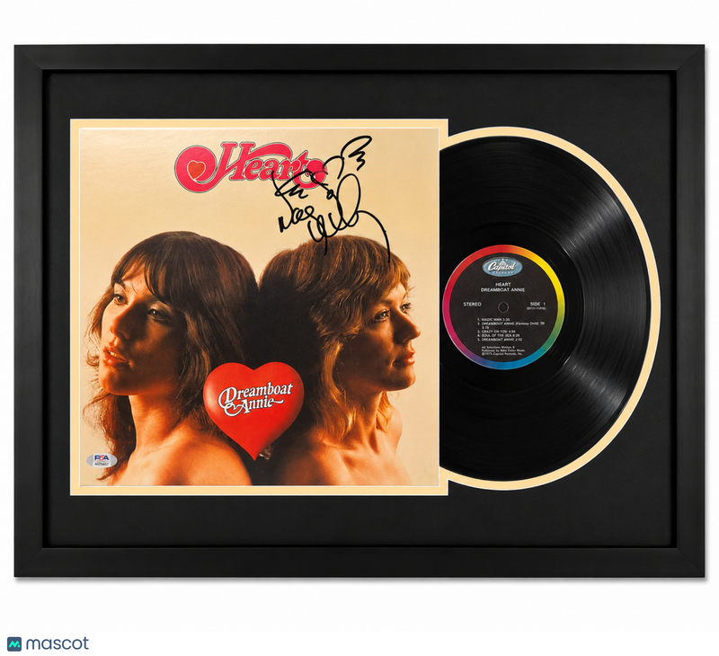 Nancy Wilson Signed Dreamboat Annie Custom Framed Vinyl PSA Album Auth