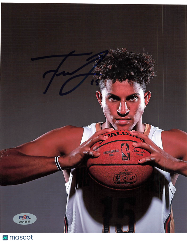 Frank Jackson New Orleans Pelicans Signed Basketball 8x10 Photo PSA